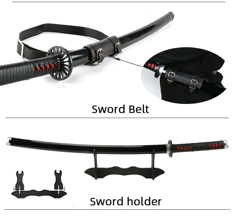 2025 New Demon Slayer 80cm Samurai Kyoujurou Wooden Toy Sword Tanjirou Black Anime Character Props Gift 2025 New Demon Slayer 80cm Samurai Kyoujurou Wooden Toy Sword Tanjirou Black Anime Character Props Gift