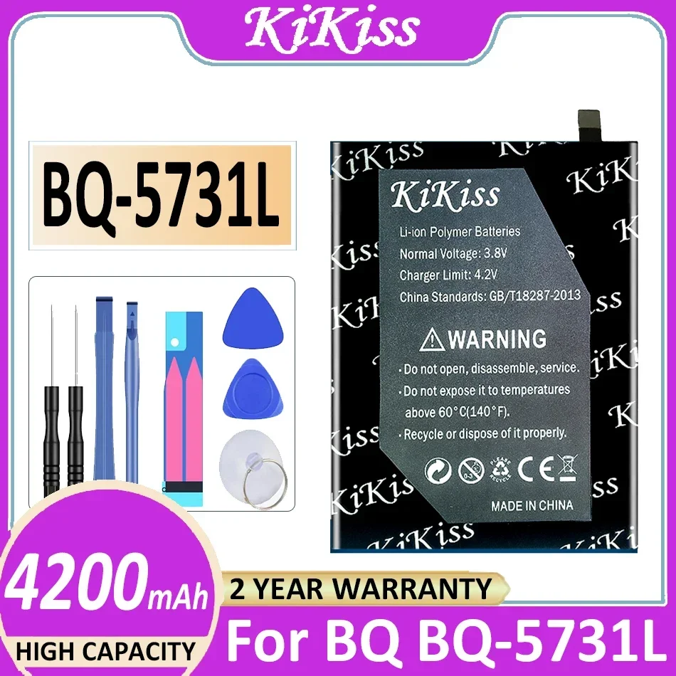 

KiKiss Battery BQ5731L 4200mAh For BQ BQ-5731L Mobile Phone Bateria