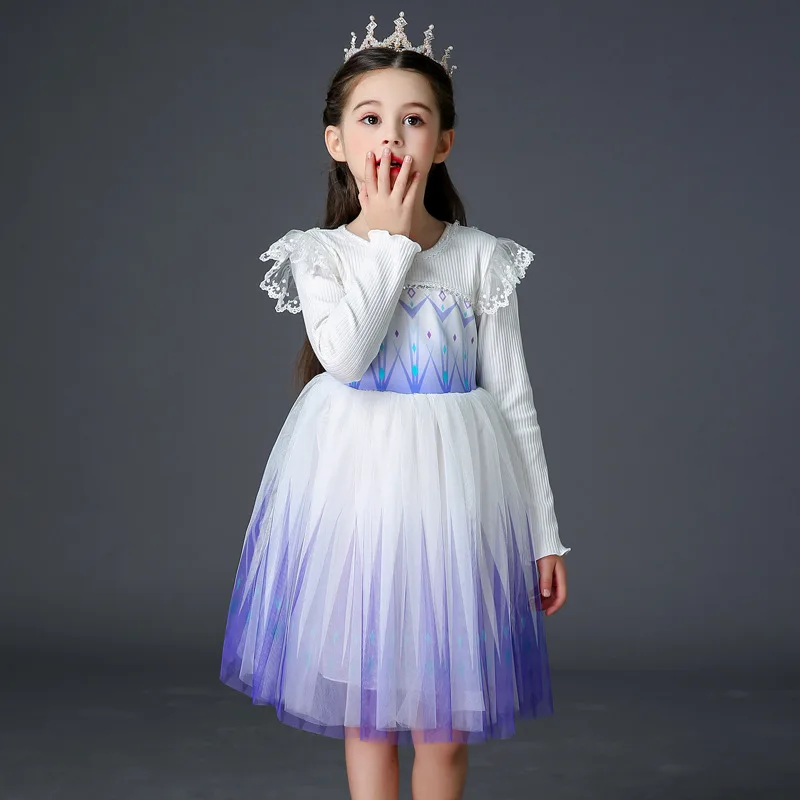 2024 Spring New Ice and Snow 2 Princess Dress Girls Dress Elsa Queen Performance Performance Skirt Bybsf
2024 Spring New Ice and Snow 2 Princess Dress Girls Dress Elsa Queen Performance Performance Skirt Bybsf