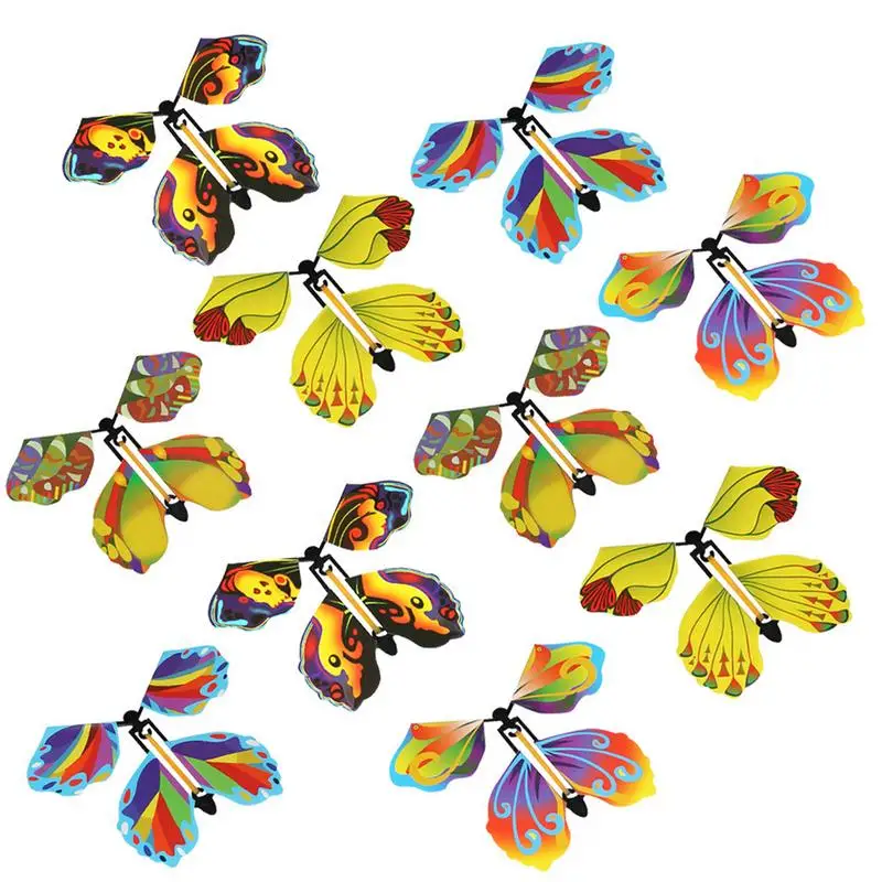 Flying Butterfly Toy Wind-Up Flying Butterfly With Different Colors Styles Universal Butterfly Toys Decoration For Indoor
Flying Butterfly Toy Wind-Up Flying Butterfly With Different Colors Styles Universal Butterfly Toys Decoration For Indoor