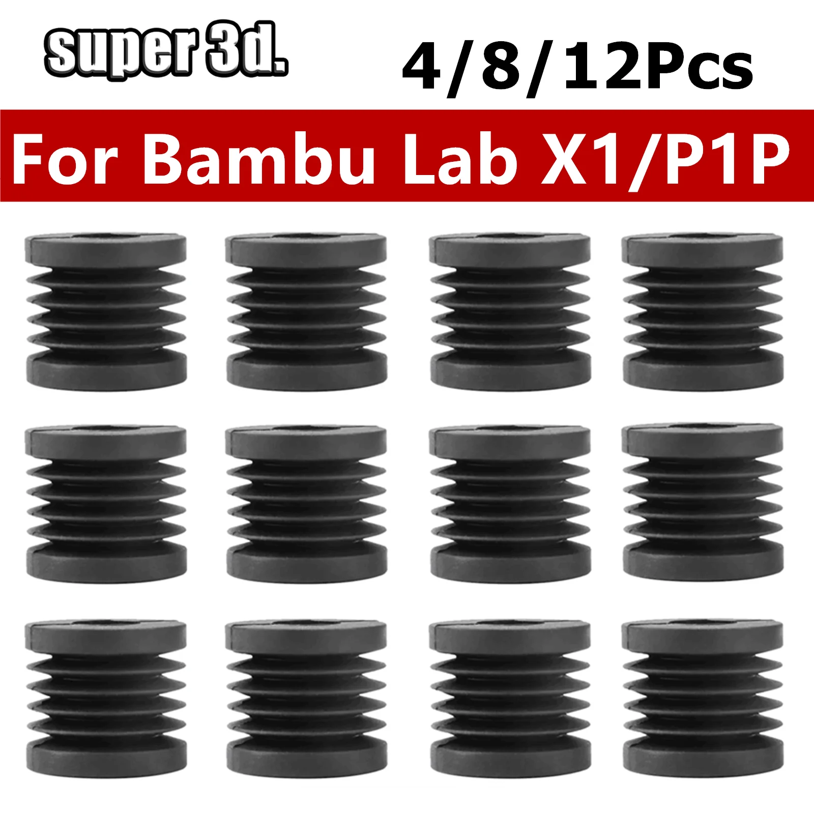 Anti Vibration Feet For Bambu Lab x1 P1P P1S Feet Universal Anti-slip Rubber Foot Reduce Shake Buffer Pad 3D Printer Parts Feet
Anti Vibration Feet For Bambu Lab x1 P1P P1S Feet Universal Anti-slip Rubber Foot Reduce Shake Buffer Pad 3D Printer Parts Feet