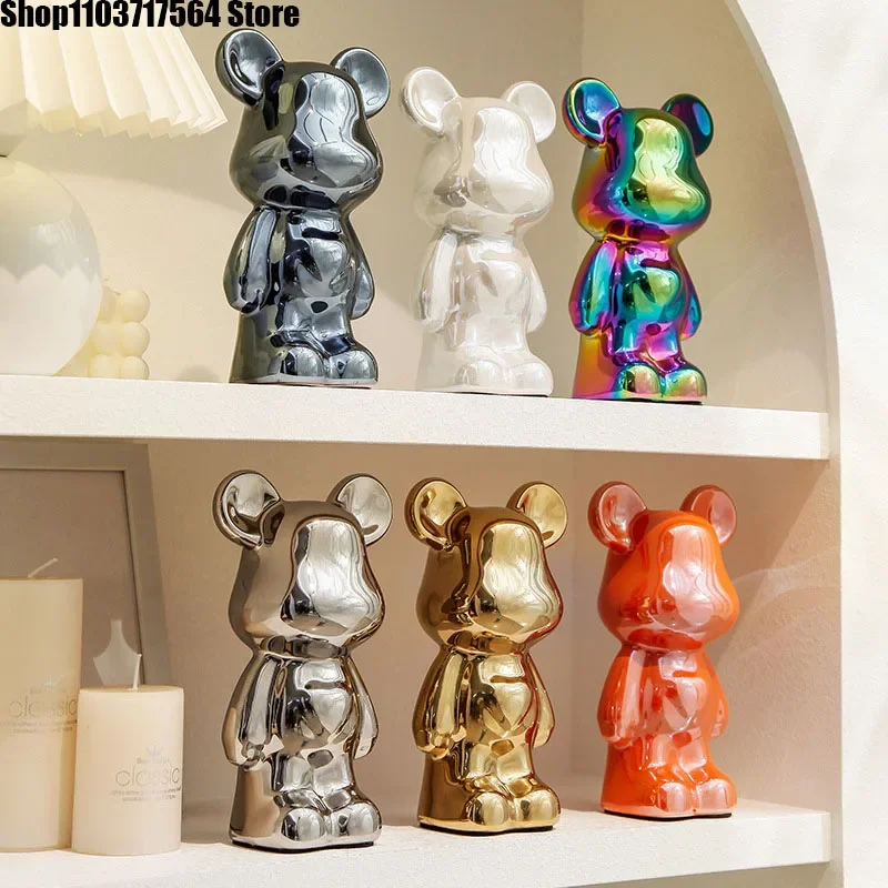 Originalit electroplating Home decoration bear decoration living room light luxury creative crafts porch wine rack decoration
Originalit electroplating Home decoration bear decoration living room light luxury creative crafts porch wine rack decoration