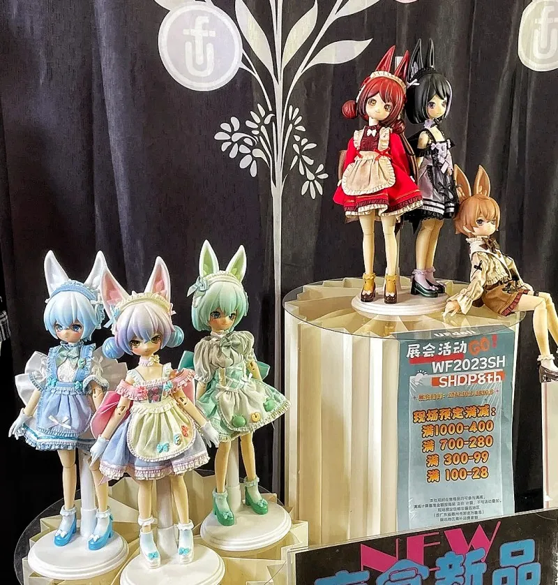

Original Ufdoll Blind Box 6 Points Bjd Dolls Anime Fiugre Mystery Box Caja Ciega Guess Bag Decor Children Surprise Toys Gifts