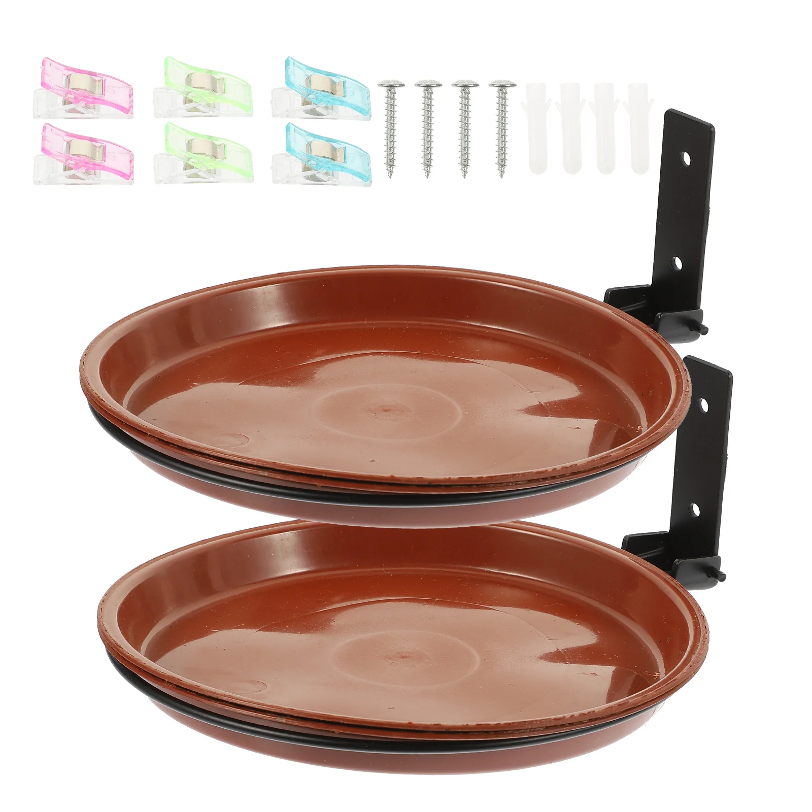 1 Set of Bird Tray Tree Mounted Bird Feeder Deep Bird Bath Tray Backyard Bird Feeder
1 Set of Bird Tray Tree Mounted Bird Feeder Deep Bird Bath Tray Backyard Bird Feeder