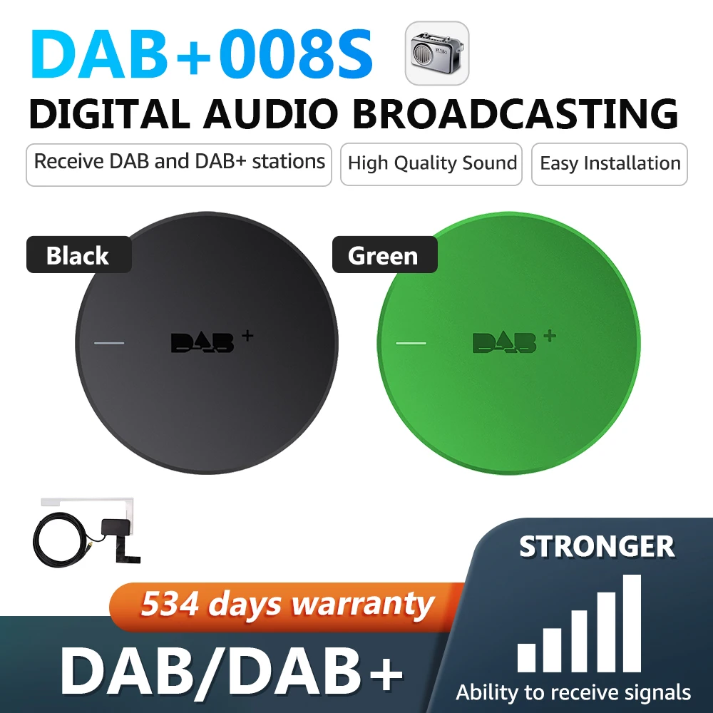 SNRG DAB USB Android Adapter For Car Radio DAB Plus Module Auto Antenna Amplifier Tuner Receiver Dongle HIFI Transmitter
SNRG DAB USB Android Adapter For Car Radio DAB Plus Module Auto Antenna Amplifier Tuner Receiver Dongle HIFI Transmitter