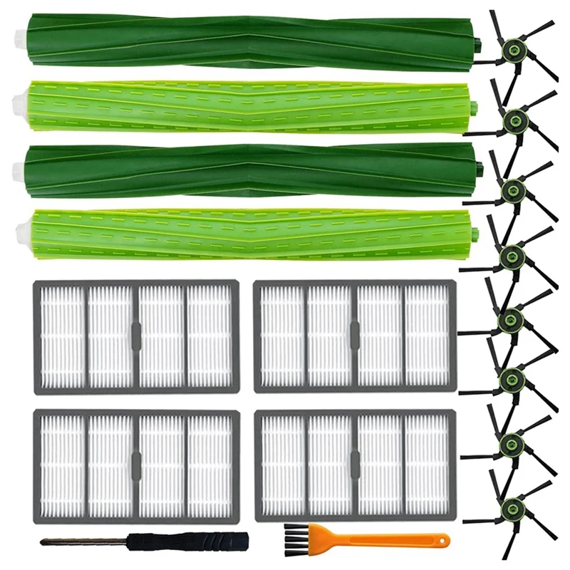 Replacement Parts Roller Brushes Set For Irobot Roomba S9 (9150) S9+ S9 Plus (9550),Vacuum Cleaner Accessories Kit
Replacement Parts Roller Brushes Set For Irobot Roomba S9 (9150) S9+ S9 Plus (9550),Vacuum Cleaner Accessories Kit