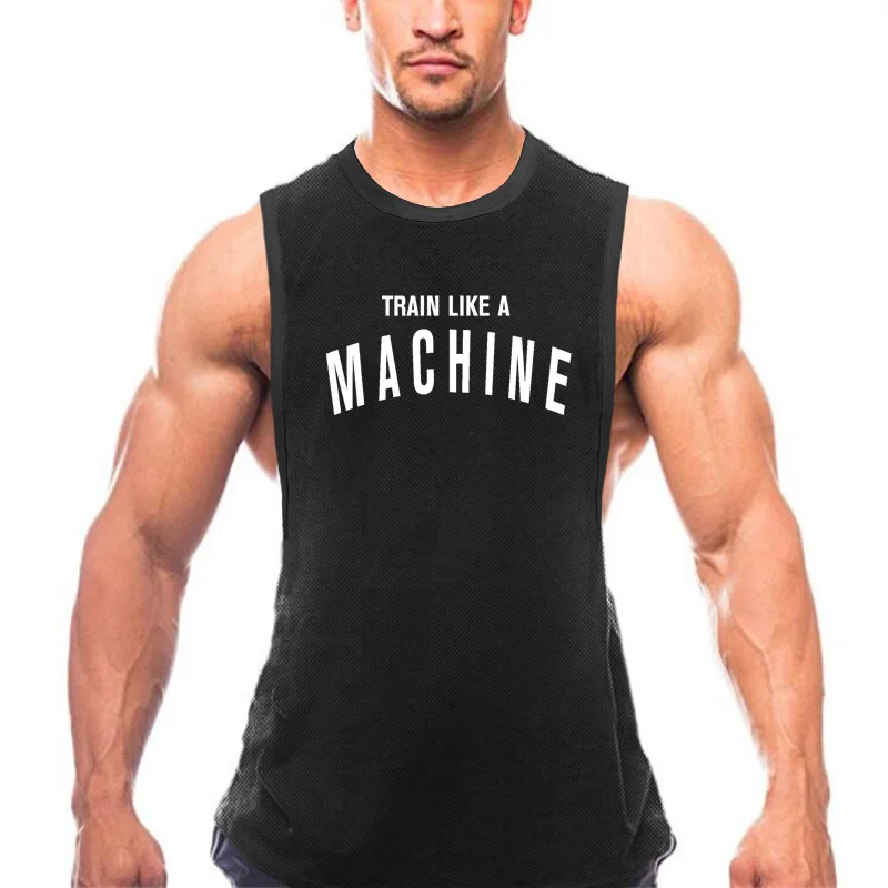 Summer Mens Bodybuilding Vest Fitness Singlets Tank Top Workout men gym clothing mesh breathable muscle guys sleeveless shirts
Summer Mens Bodybuilding Vest Fitness Singlets Tank Top Workout men gym clothing mesh breathable muscle guys sleeveless shirts