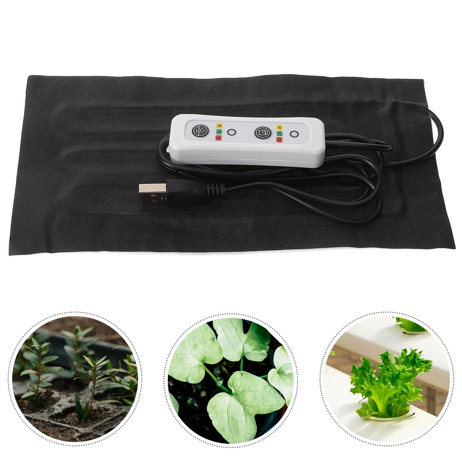 Seedling Heating Mat Pad Plant Adjustable Garden Supplies Cloth Warming for Plants Individual Mats
Seedling Heating Mat Pad Plant Adjustable Garden Supplies Cloth Warming for Plants Individual Mats