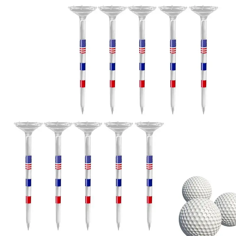 

Long Golf Tees Clear Golf Tee Reduces Friction & Side Spin Red White And Blue Golf Tees For Men Women Kids Golf Balls Game