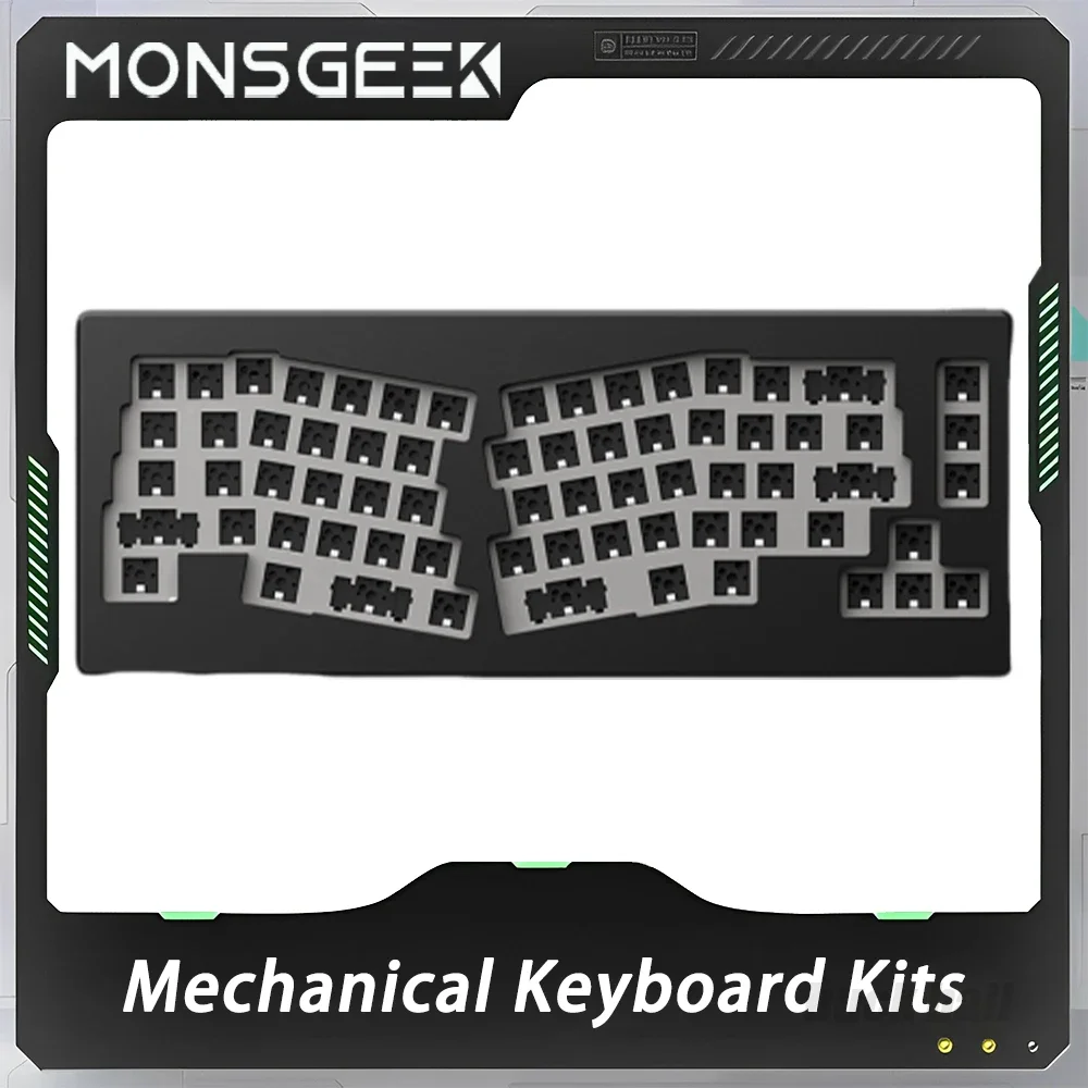 

Игровая клавиатура MONSGEEK M6 наборы для клавиатуры из алюминиевого сплава Hot Swap Dynamic RGB Alice, Механическая игровая клавиатура, прокладка, эргономичный геймерский ноутбук