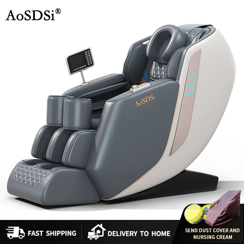 

AoSDSi Deluxe Massage Chair Full Body 4D Zero Gravity Home 2023 Portable Office SL Guide Massage Chairs Sofa Customization