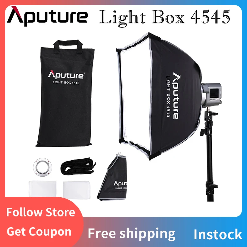 Aputure Light Box 4545 Square Softbox Bowen Mount for Aputure Amaran Cob 100d 100x 200d 200x 60D 60X
Aputure Light Box 4545 Square Softbox Bowen Mount for Aputure Amaran Cob 100d 100x 200d 200x 60D 60X