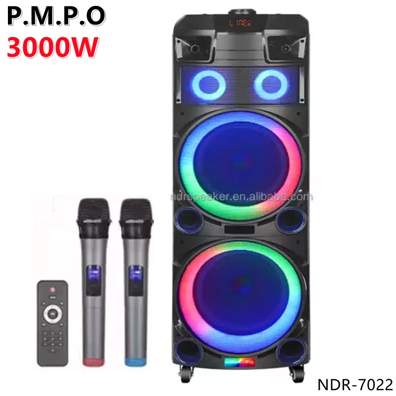 100W High-Power Bluetooth Speaker Portable Dual 12-inch home theater system Caixa De Som wireless microphone large subwoofer FM
100W High-Power Bluetooth Speaker Portable Dual 12-inch home theater system Caixa De Som wireless microphone large subwoofer FM