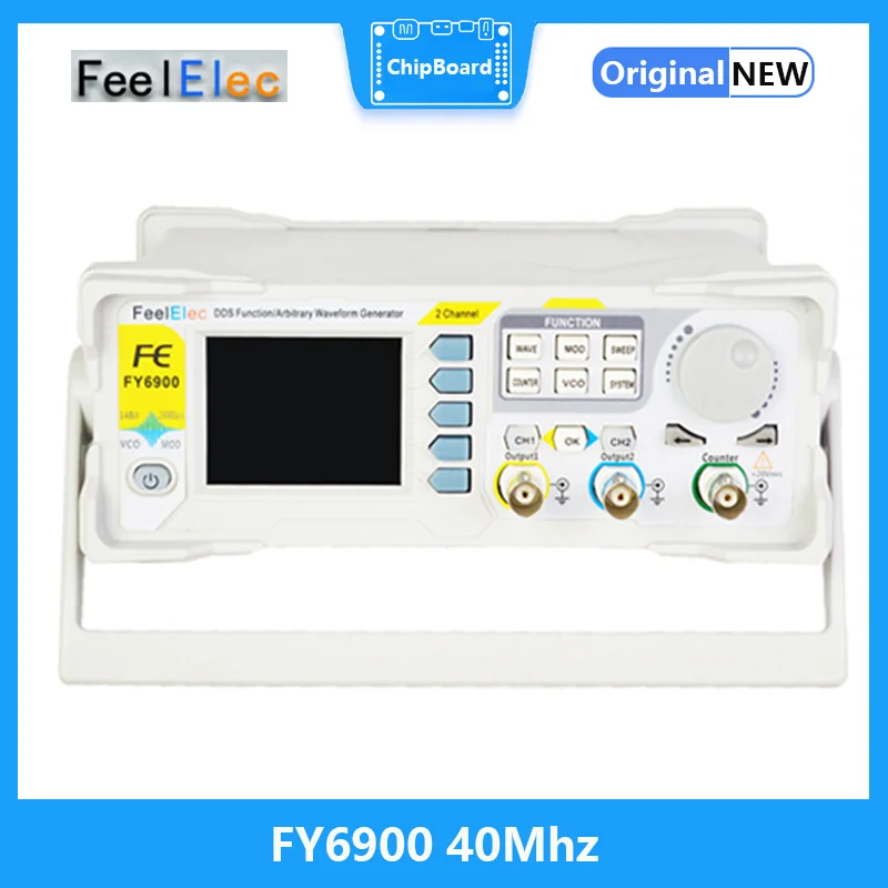 FY6900 40Mhz DDS Dual-Channel Arbitrary Waveform Pulse Function Signal Generator with High Quality
FY6900 40Mhz DDS Dual-Channel Arbitrary Waveform Pulse Function Signal Generator with High Quality