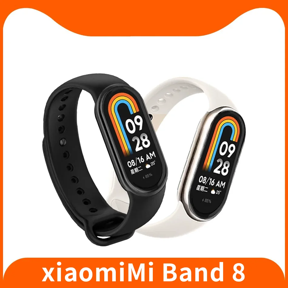 

Xiaomi Mi Band 8 Smart Bracelet 7 Color AMOLED Screen Miband 8 Blood Oxygen Fitness Traker Bluetooth Waterproof Smart Band 8