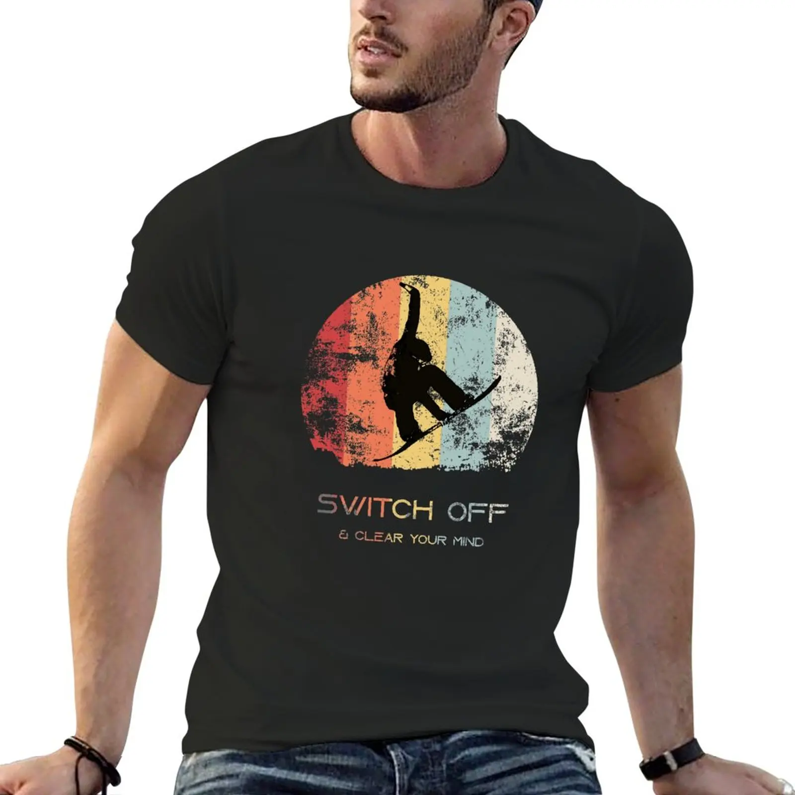 Vintage flying snowboarder style with a cool quote T-Shirt graphic t shirt anime T-shirts for men cotton
Vintage flying snowboarder style with a cool quote T-Shirt graphic t shirt anime T-shirts for men cotton