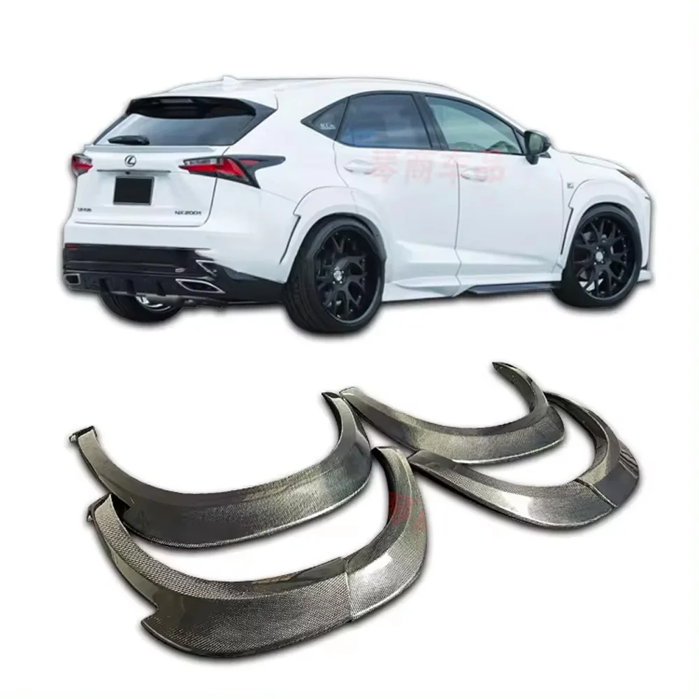 

Wheel Opening Flare Molding Applicable For 2015-2020 lexus NX200 NX300 bumper body kit Wheel Eyebrow Wide Body