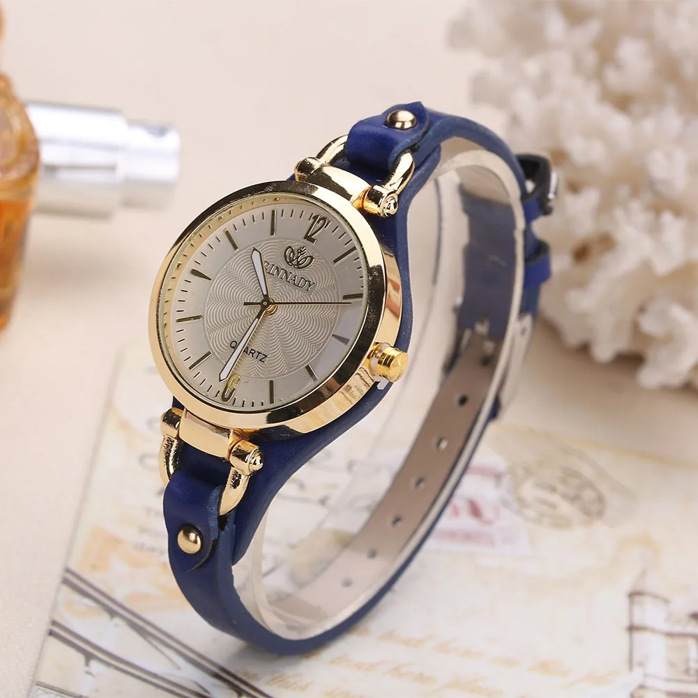 Women Casual Watches Round Dial Rivet PU Leather Strap Wristwatch Ladies Analog Quartz Watch Gift
Women Casual Watches Round Dial Rivet PU Leather Strap Wristwatch Ladies Analog Quartz Watch Gift
