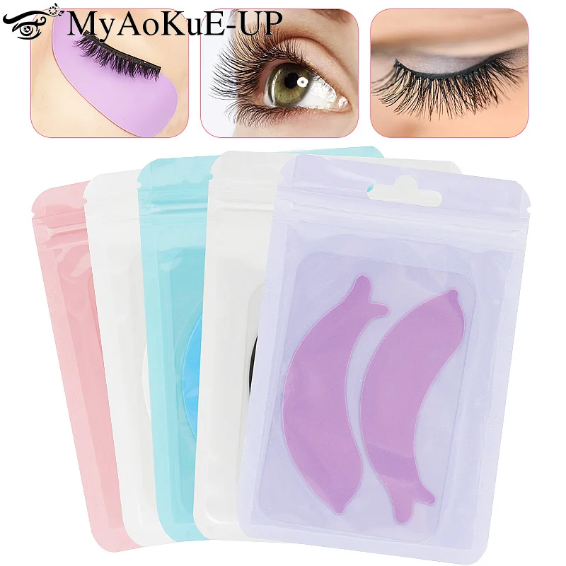 

3 Pairs Lash Lift Silicone Perm Pad Eyelash Grafting Rollers Rod Curler Patch Gasket Eyelash Extension Supplies Makeup Tools