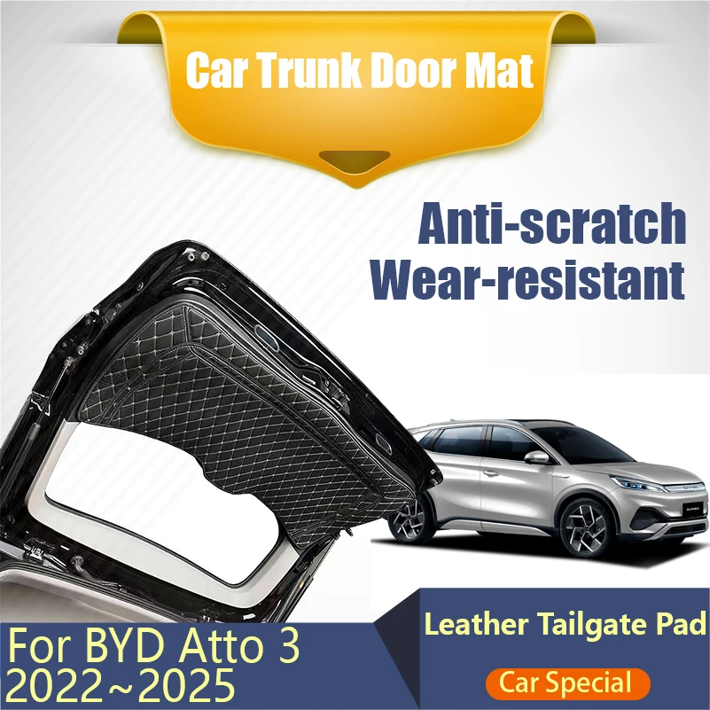 Car Rear Trunk Door Mats For BYD Atto 3 Yuan Plus 2022 2023 2024 2025 Anti-dirty Carpets Leather Tailgate Pads Auto Accessories
Car Rear Trunk Door Mats For BYD Atto 3 Yuan Plus 2022 2023 2024 2025 Anti-dirty Carpets Leather Tailgate Pads Auto Accessories