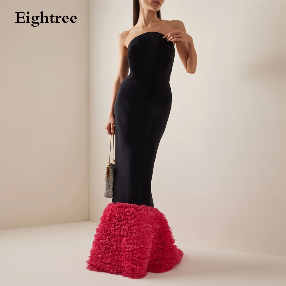 Eightree Modern Black Mermaid Patchwork Prom Dresses Women Sleeveless Floor Length Formal Occasion Party Prom Gowns Sexy Dress
Eightree Modern Black Mermaid Patchwork Prom Dresses Women Sleeveless Floor Length Formal Occasion Party Prom Gowns Sexy Dress
