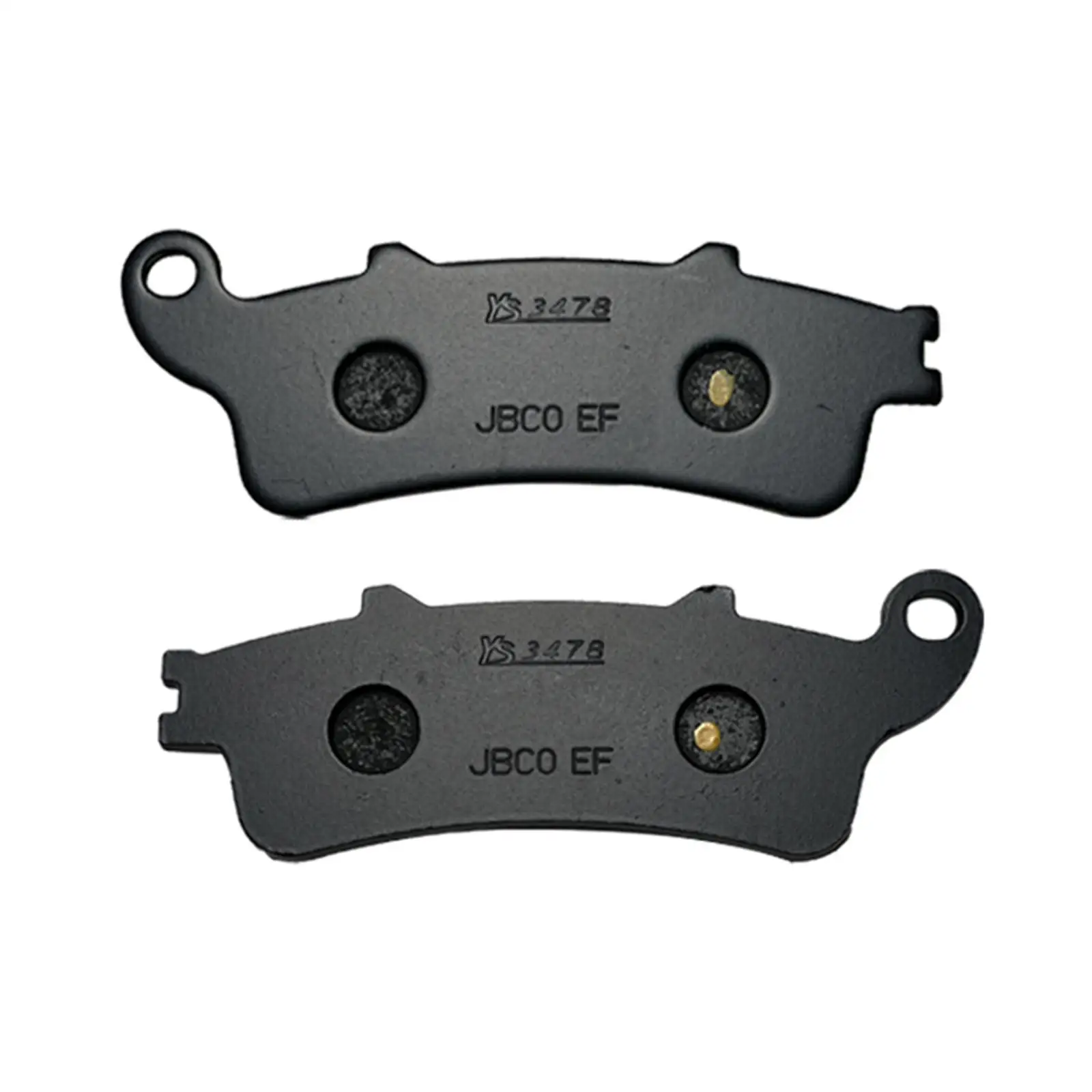 

Front and Rear Brake Pads Black Compact Easy Installation Ensure Safe Direct Replace Durable Accessory Compatible for Kl