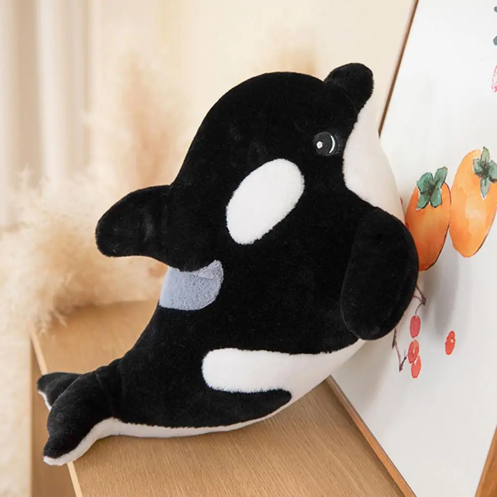 

Whale Doll Adorable Whale Plush Toy Fine Craftsmanship Stuffed Animal for Kids Gift Delicate Smooth Whale Plushie