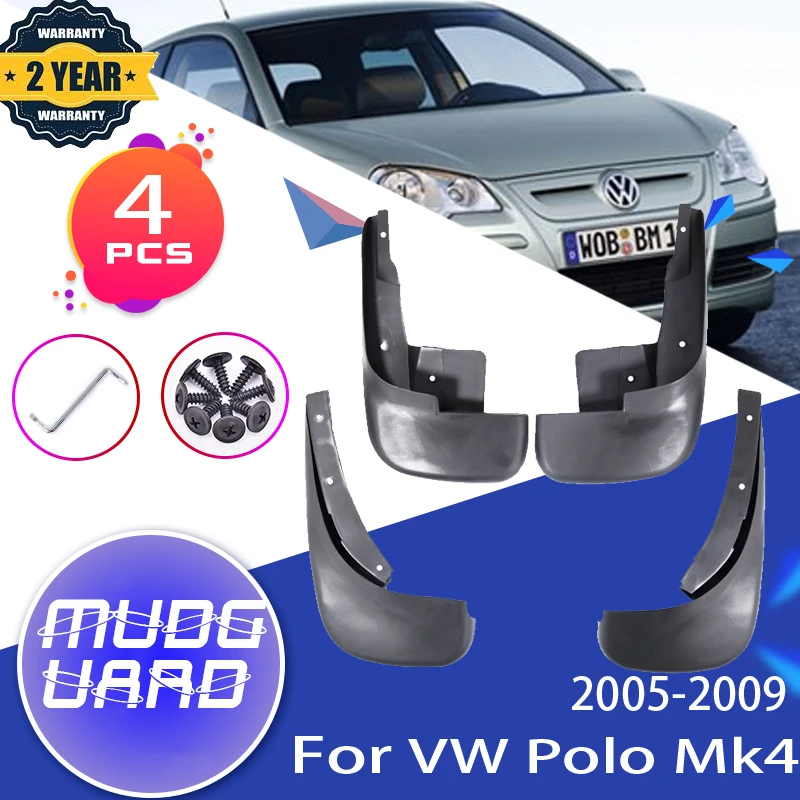for Volkswagen VW Polo Mk4 9N3 2005~2009 Front Rear Car Fender Mud Guard Flaps Splash Flap Mudguards Accessories 2006 2007 2008
for Volkswagen VW Polo Mk4 9N3 2005~2009 Front Rear Car Fender Mud Guard Flaps Splash Flap Mudguards Accessories 2006 2007 2008