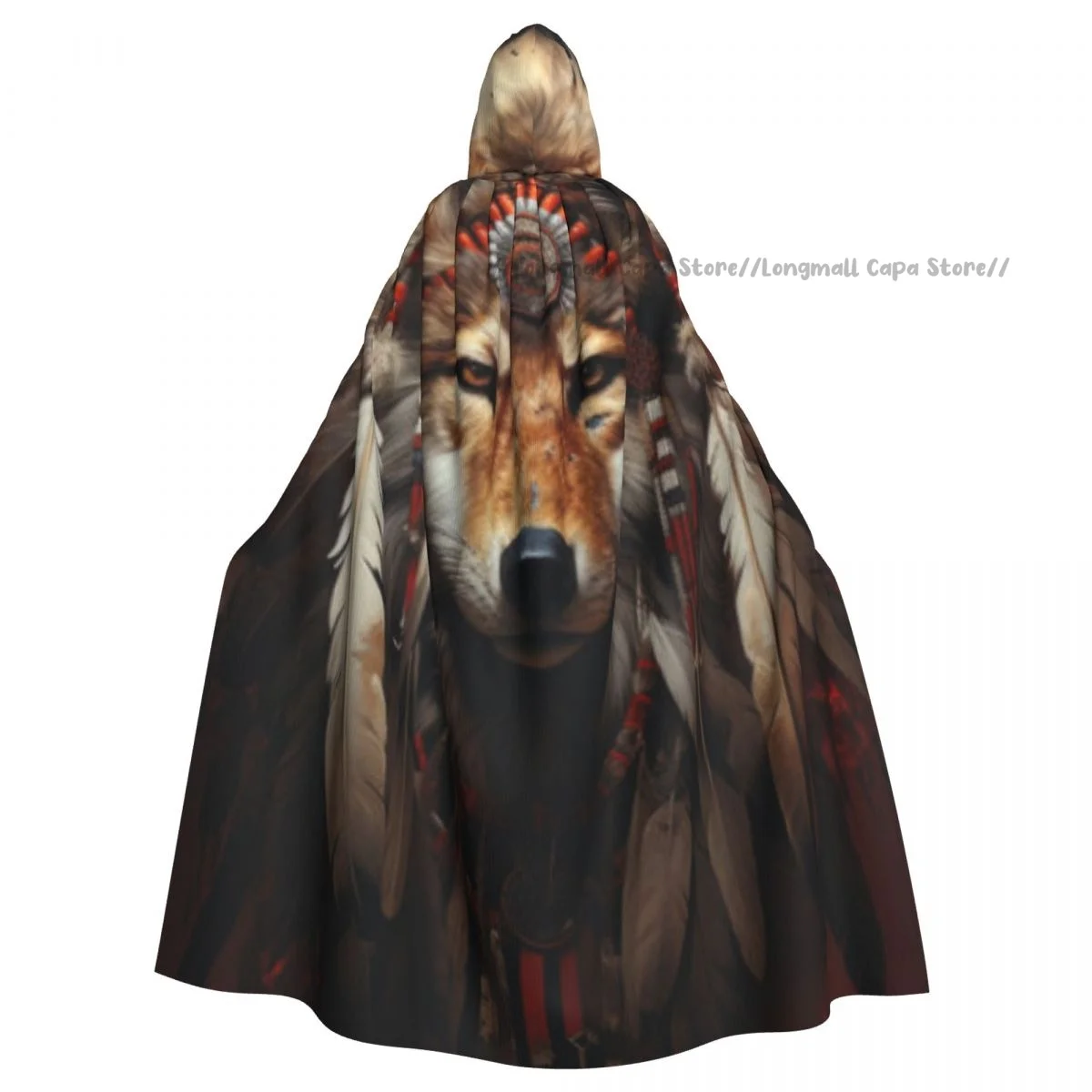 Взрослый Хэллоуин дикий волк с искусственной планкой с капюшоном средневековый костюм длинное платье пальто
Взрослый Хэллоуин дикий волк с искусственной планкой с капюшоном средневековый костюм длинное платье пальто