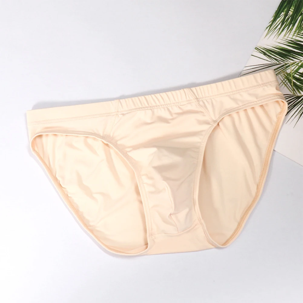 Men Briefs Ice Silk Underwear Mens Sexy Seamless Elasticity Underpants Male Breathable Low Waist Bikini Panties Slip Hombre
Men Briefs Ice Silk Underwear Mens Sexy Seamless Elasticity Underpants Male Breathable Low Waist Bikini Panties Slip Hombre
