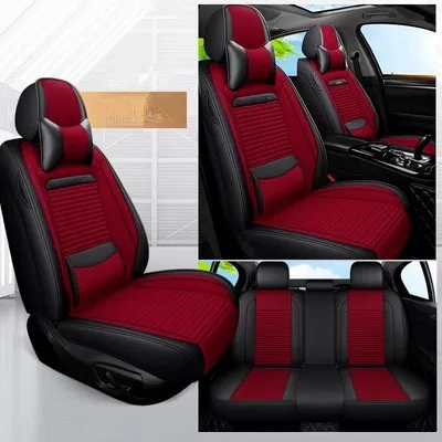 

Good quality! Full set car seat covers for Hyundai Santa fe 2024-2020 5 seats durable breathable seat cushion for Santafe 2022