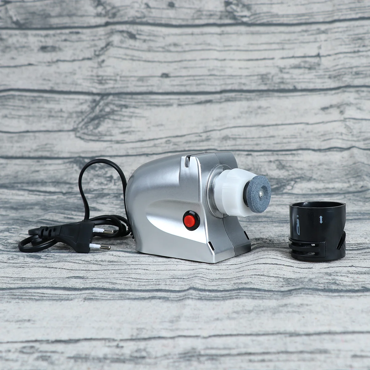 EU Plug Electric Motorized Diamond Blades Knife Sharpening Sharpener Fast Grindstone Multi-Function Home Kitchen Sharpening Tool
EU Plug Electric Motorized Diamond Blades Knife Sharpening Sharpener Fast Grindstone Multi-Function Home Kitchen Sharpening Tool