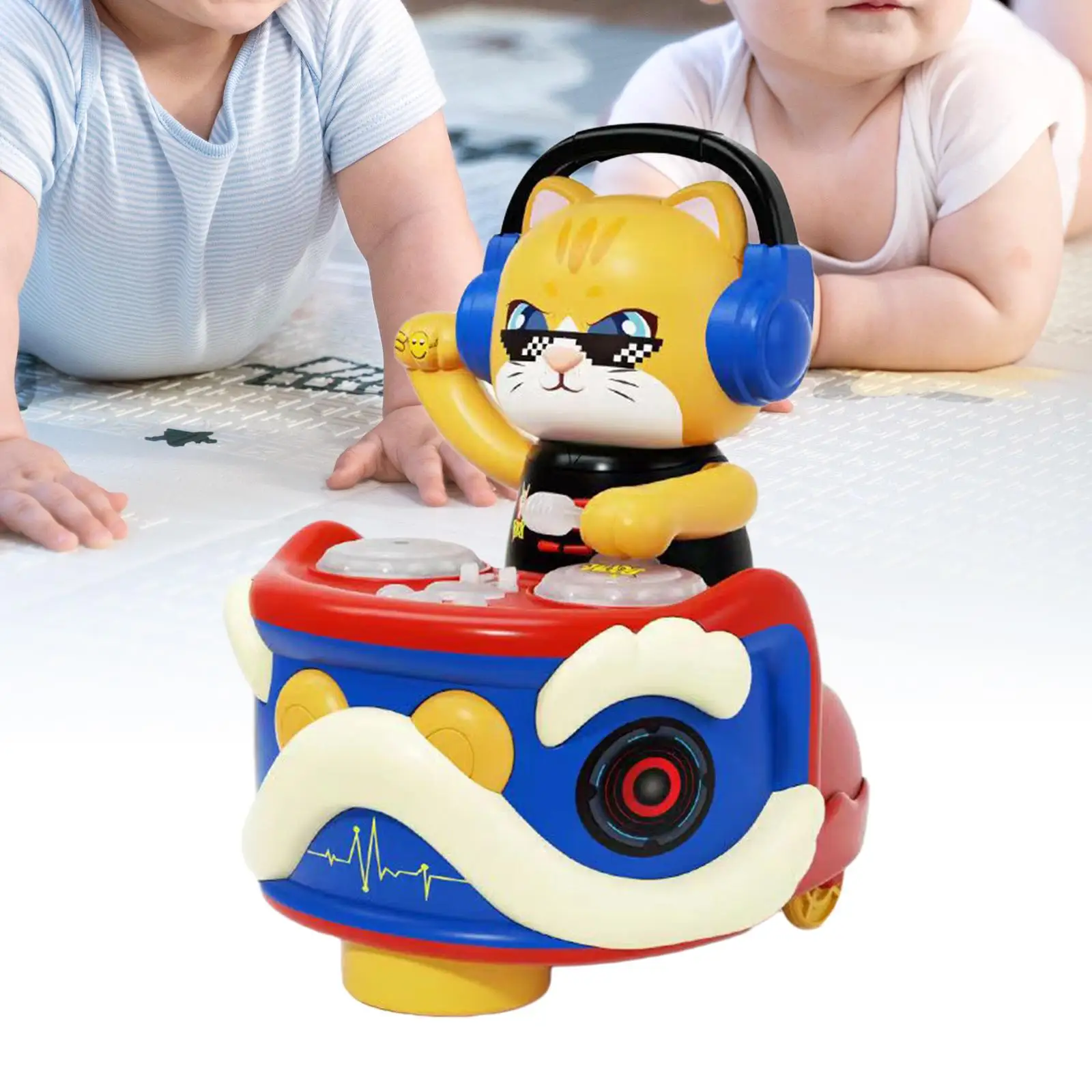 Dancing Cat Walking Toy Baby Toy Electric DJ Disc Cats for Party Supplies Ages 1-3 Years Old Children Travel Toy Leisure Toys
Dancing Cat Walking Toy Baby Toy Electric DJ Disc Cats for Party Supplies Ages 1-3 Years Old Children Travel Toy Leisure Toys