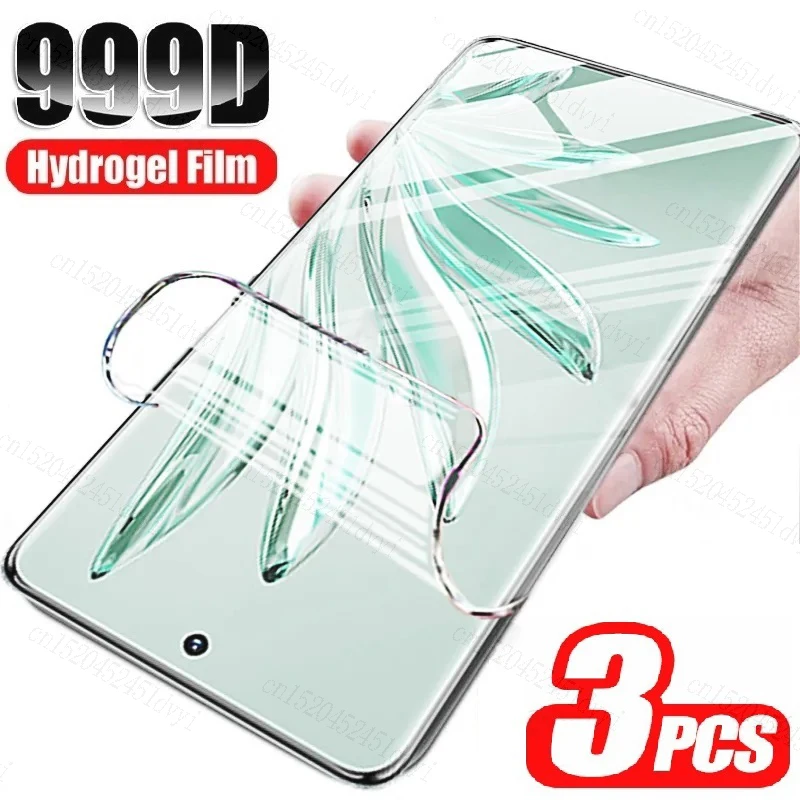 

3Pcs Hydrogel Film For Honor 70 50 60 80 90 Pro Plus Screen Protector Gel Film For Honor Magic 5 Lite 4 Pro X9A X8A X7A X9 X7 X8