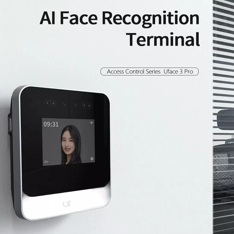 

2.8 inch Touch Screen Server WIFI Face Recognition Access Control With RFID and MF Reader Cheap Face Time Attendance