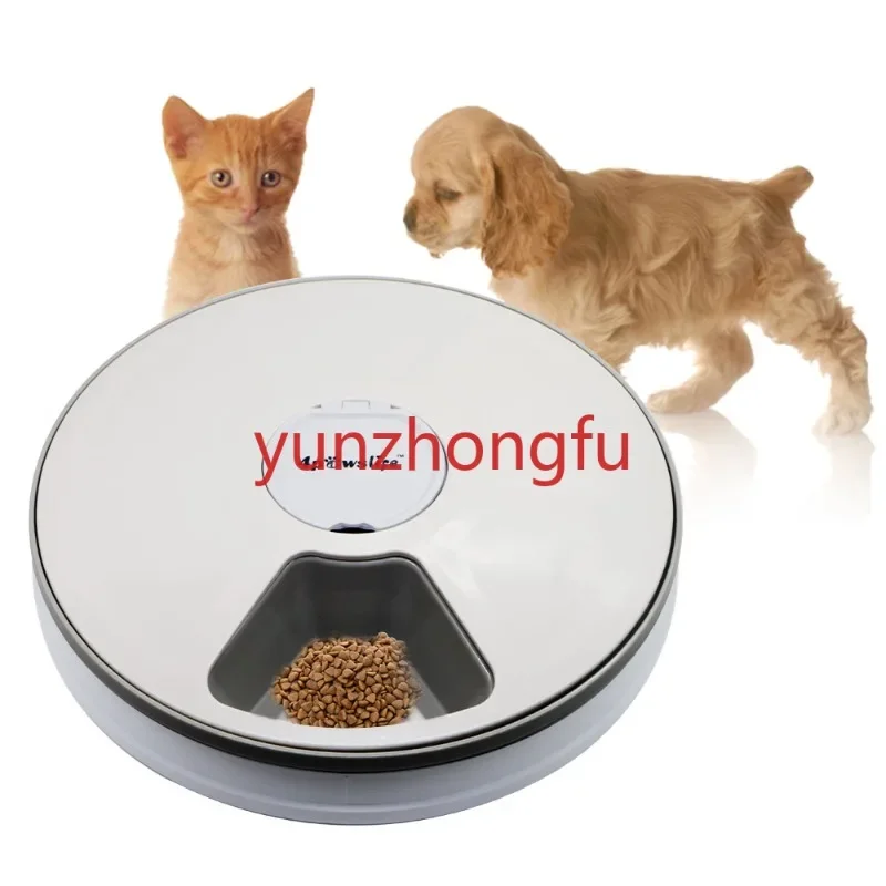 Pet Supplies Pet Bowl Feeder 6 Meals 6 Grids Cat Dog Electric Dry Food Dispenser 24 Hours Automatic Round Timing Pet Feeder
Pet Supplies Pet Bowl Feeder 6 Meals 6 Grids Cat Dog Electric Dry Food Dispenser 24 Hours Automatic Round Timing Pet Feeder