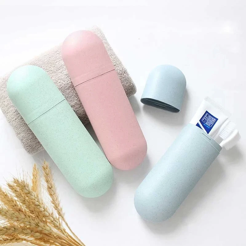 

1Pcs Portable Toothbrush Case Travel Camping Outdoor Toothbrush Storage Box Toothpaste Holder Protect Cover Bathroom Accessories