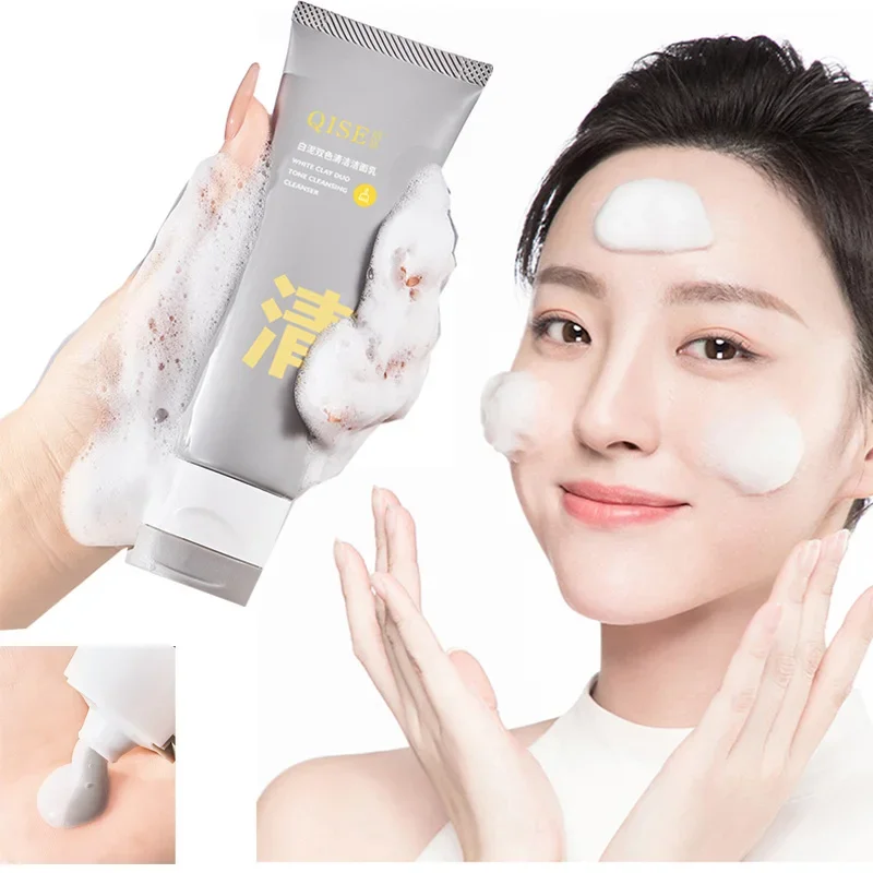 White Ash Double Tube Cleanser Amino Acid Cleanser Moisturizing Oil Control Blackhead White Clay Two-color Cleanser Skin care
White Ash Double Tube Cleanser Amino Acid Cleanser Moisturizing Oil Control Blackhead White Clay Two-color Cleanser Skin care