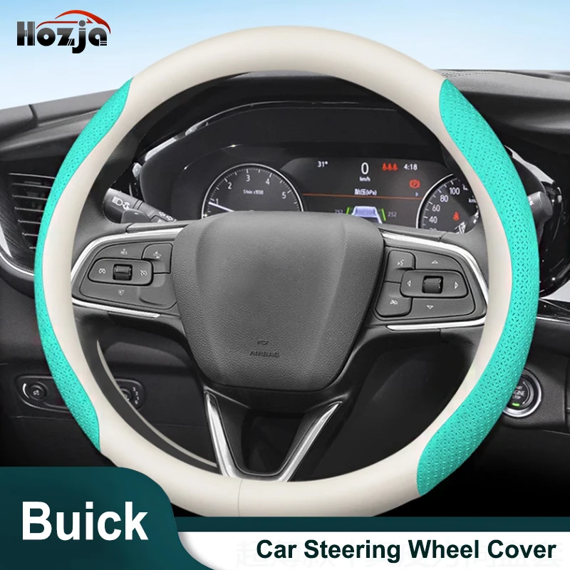 For Buick Encore 2013 2014 2015 -2018 Steering Wheel Cover 12colors Breathable Anti Slip Two-tone Leather Car Accessories
For Buick Encore 2013 2014 2015 -2018 Steering Wheel Cover 12colors Breathable Anti Slip Two-tone Leather Car Accessories