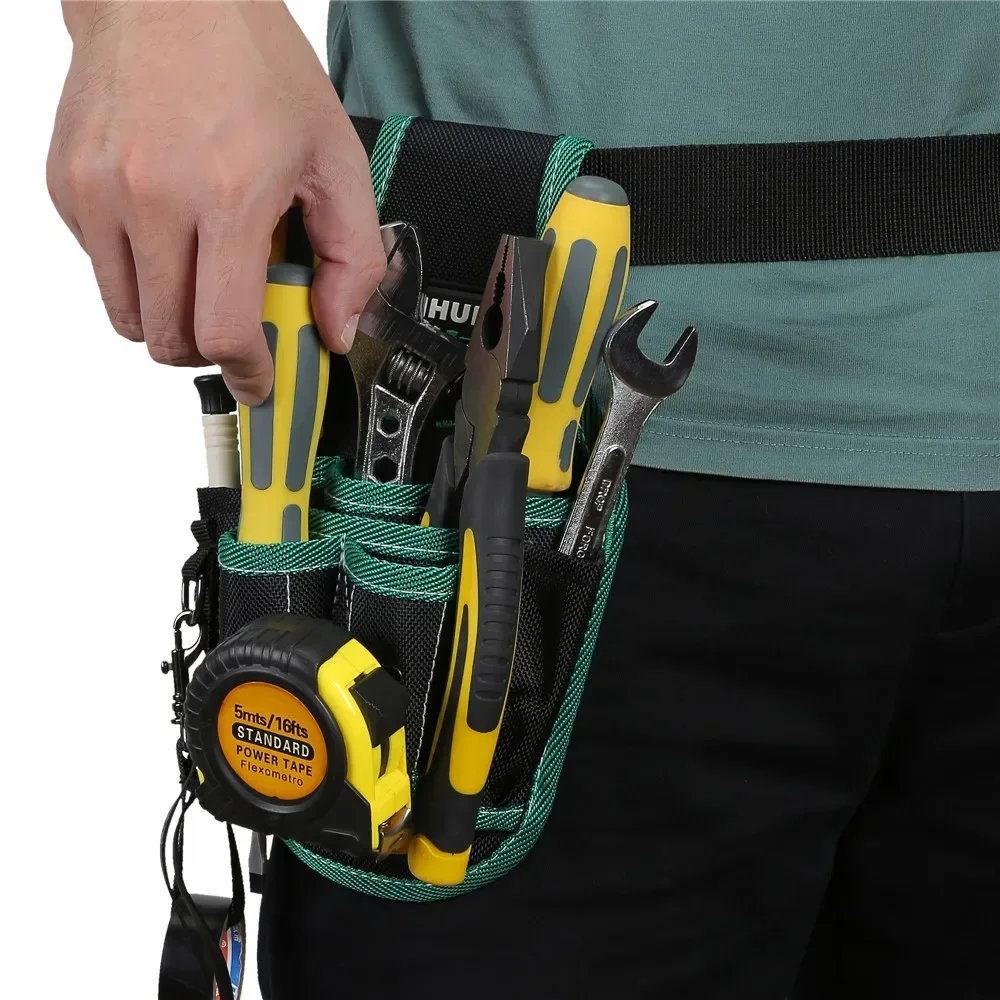 

Сумка-Органайзер WINHUNT для инструментов, жесткая поясная сумка с ремнем для хранения инструментов, для столярных инструментов, электриков