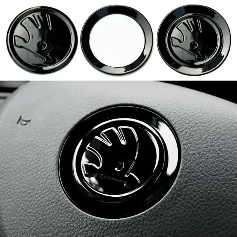 46MM ABS for Skoda Superb Octavia Rapid Kodiaq Kamiq Karoq Rapid Fabia Car Steering Wheel Logo Emblem Sticker Decals Accessories
46MM ABS for Skoda Superb Octavia Rapid Kodiaq Kamiq Karoq Rapid Fabia Car Steering Wheel Logo Emblem Sticker Decals Accessories