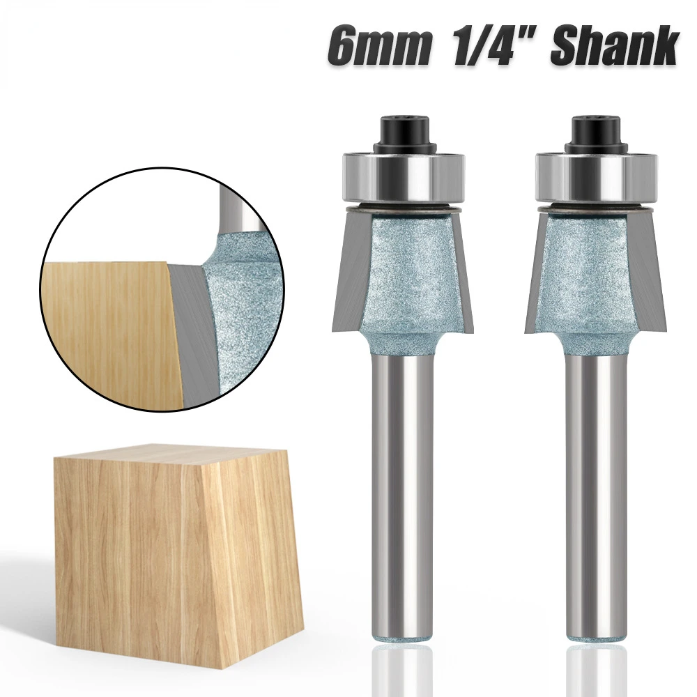 6mm 1/4′′ Shank 8 Degree Bevel Edging Knife 2 Edge Bevel Edging Knife Edge Sealing Machine Tool Forward Reverse Head Chamfer Kni
6mm 1/4′′ Shank 8 Degree Bevel Edging Knife 2 Edge Bevel Edging Knife Edge Sealing Machine Tool Forward Reverse Head Chamfer Kni