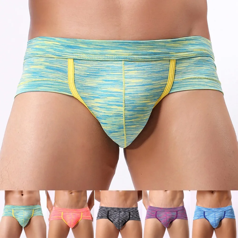 Men's Sexy Low Rise Triangle Briefs Breathable Printing Underwear Underpants Men's Comfortable Breathable Elastic Bag Briefs
Men's Sexy Low Rise Triangle Briefs Breathable Printing Underwear Underpants Men's Comfortable Breathable Elastic Bag Briefs