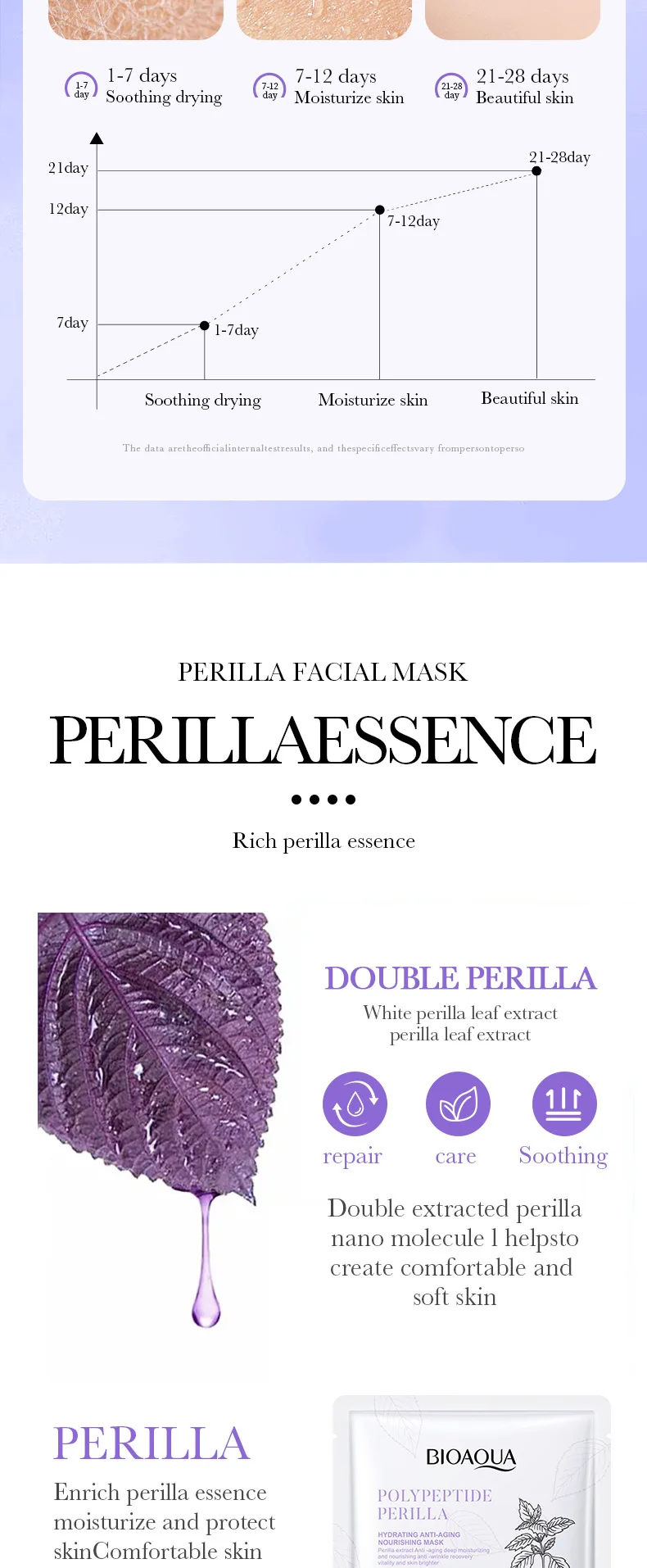 10pcs Polypeptide Perilla Hydrating Anti-Aging Nourishing Mask Moisturizing Oil Control Shrink Pores Anti Aging Face Skin Care 11 S1780e3ccea5b499e8437f6990e8eeb646