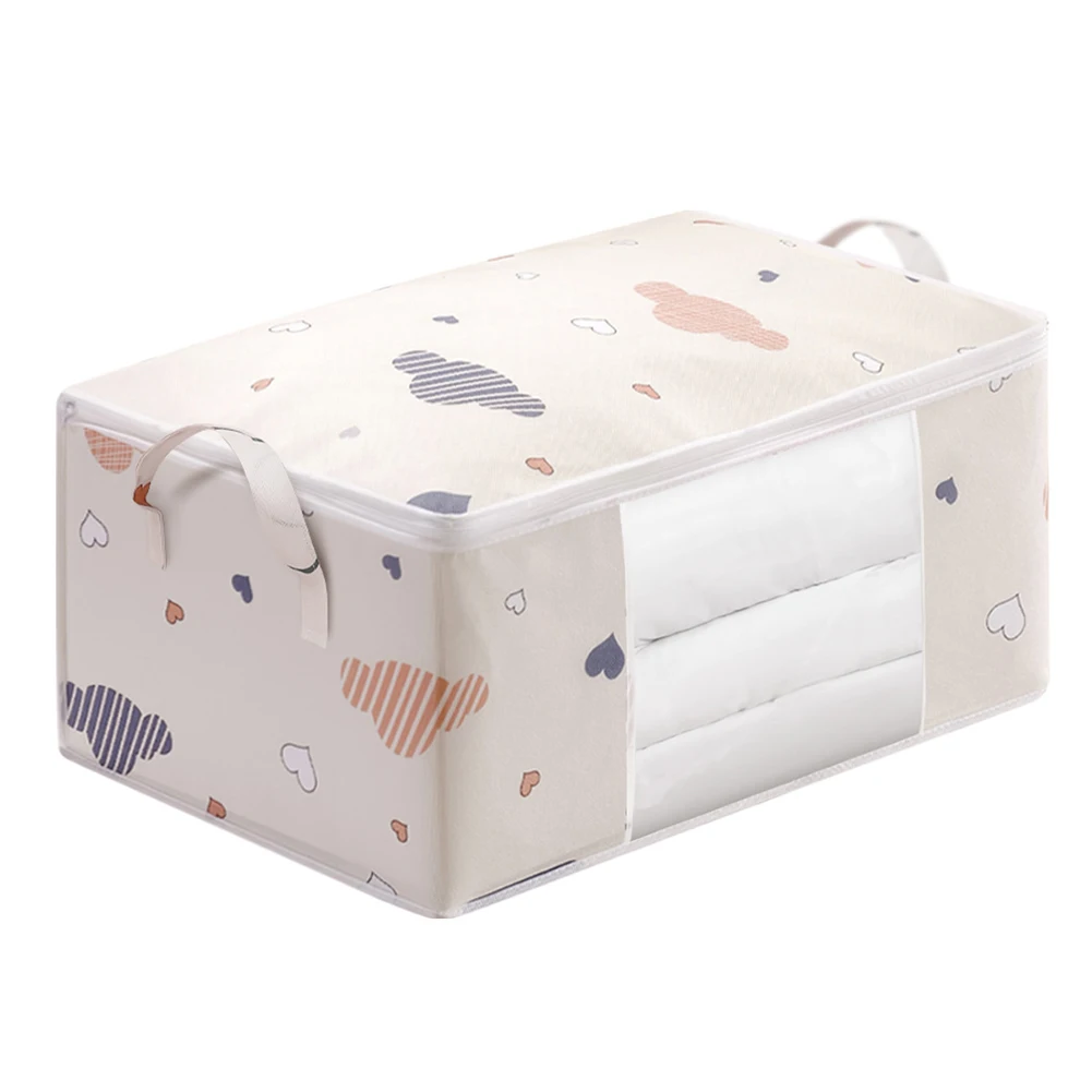 Large Quilt Storage Bag Dust-proof Wardrobe Quilt Clothes Organizer Household Blanket Sorting Bags Moving Bag Storage Box
Large Quilt Storage Bag Dust-proof Wardrobe Quilt Clothes Organizer Household Blanket Sorting Bags Moving Bag Storage Box