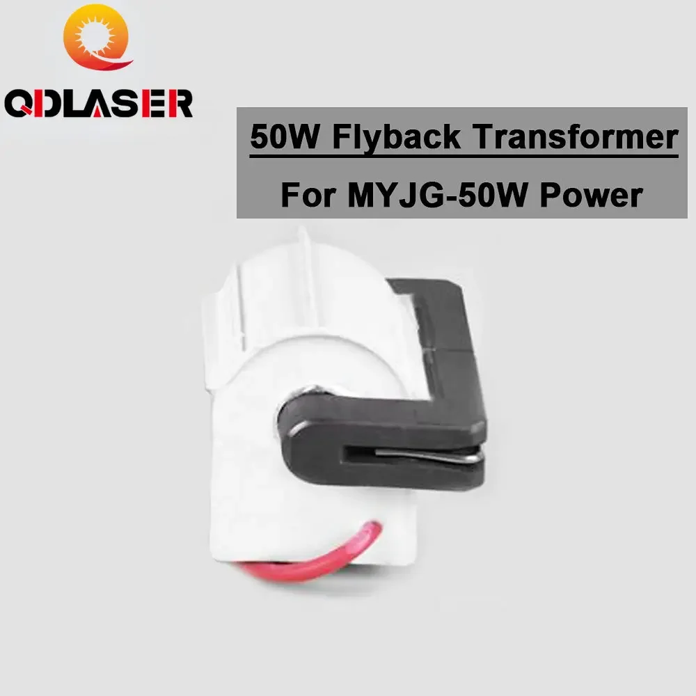 QDLASER 50 Вт высоковольтный обратный трансформатор Катушка зажигания для лазерного блока питания CO2
QDLASER 50 Вт высоковольтный обратный трансформатор Катушка зажигания для лазерного блока питания CO2