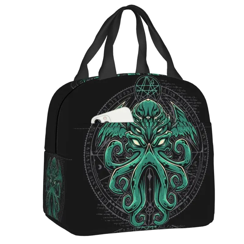Great Cthulhu Thermal Insulated Lunch Bag Lovecraft Mythos Octopus Monster Portable Lunch Tote for School Storage Food Box
Great Cthulhu Thermal Insulated Lunch Bag Lovecraft Mythos Octopus Monster Portable Lunch Tote for School Storage Food Box