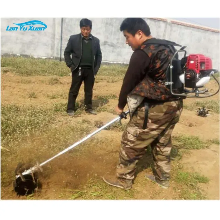 

Compact structure and easy moving portable power weeder agriculture