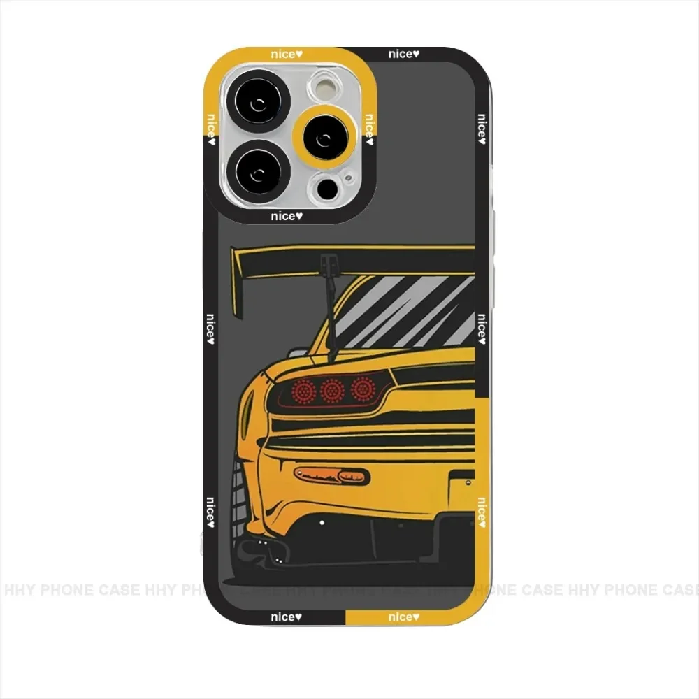 Japan JDM Sports Car Phone Case Anger Eyes For IPhone 13 12 Mini 11 14 15 Pro Max 8 7 Plus Xs X Xr Se 2022 Silicone Cover Funda Japan JDM Sports Car Phone Case Anger Eyes For IPhone 13 12 Mini 11 14 15 Pro Max 8 7 Plus Xs X Xr Se 2022 Silicone Cover Funda
