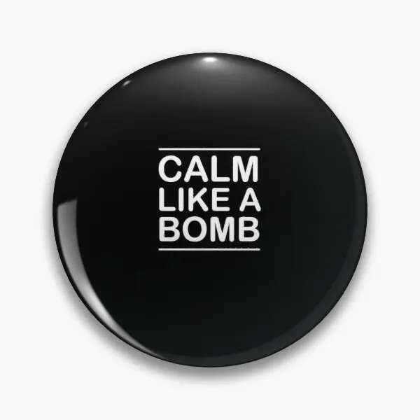 Значок с мягкой кнопкой «Calm Like A Bomb», креативная мультяшная металлическая заколка для лацкана, воротника, шляпы, модный подарок, милые ювелирные изделия, забавные
Значок с мягкой кнопкой «Calm Like A Bomb», креативная мультяшная металлическая заколка для лацкана, воротника, шляпы, модный подарок, милые ювелирные изделия, забавные